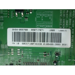 MAIN / SAMSUNG BN94-05578B / BN41-01807A / BN97-06531P / PANEL´S LE600DSS-V2 / CY-LE600DSSV2V / MODELOS UN60ES7100FXZA HS01 / UN60ES7150FXZA / UN60ES7100FXZA